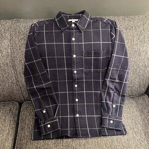 Madewell, The Devoe Shirt, XS, "Juniper Berry" Blue